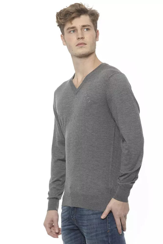 Exquisite Cashmere V-Neck Mens Sweater