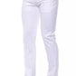 Elegant Super Slim White Trousers for Men