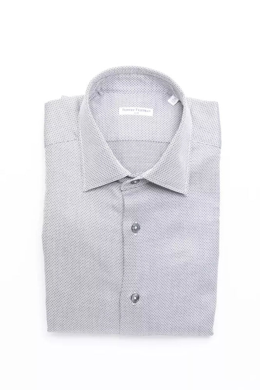 Beige Medium Slim Collar Men's Shirt