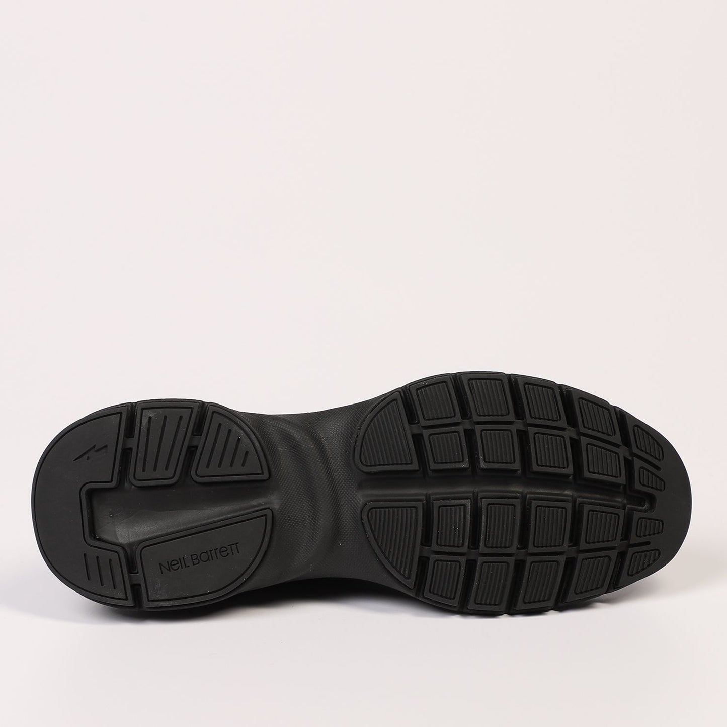 Sleek Black Bolt Sock Sneakers with Side Logo