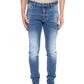 Chic Distressed Cool Guy Fit Jeans