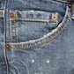 Sleek Navy Distressed Cool Guy Jeans