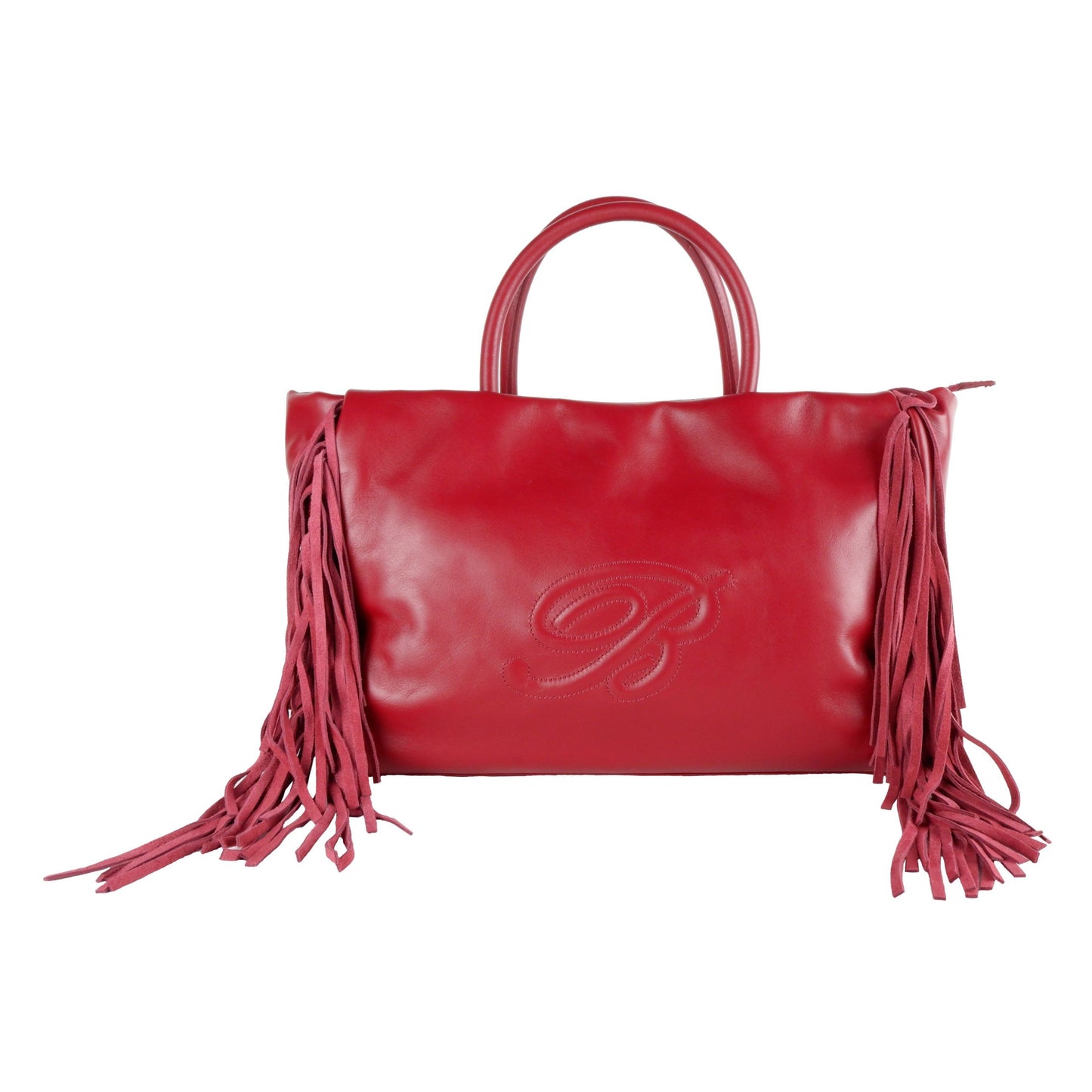 Red Calfskin Handbag