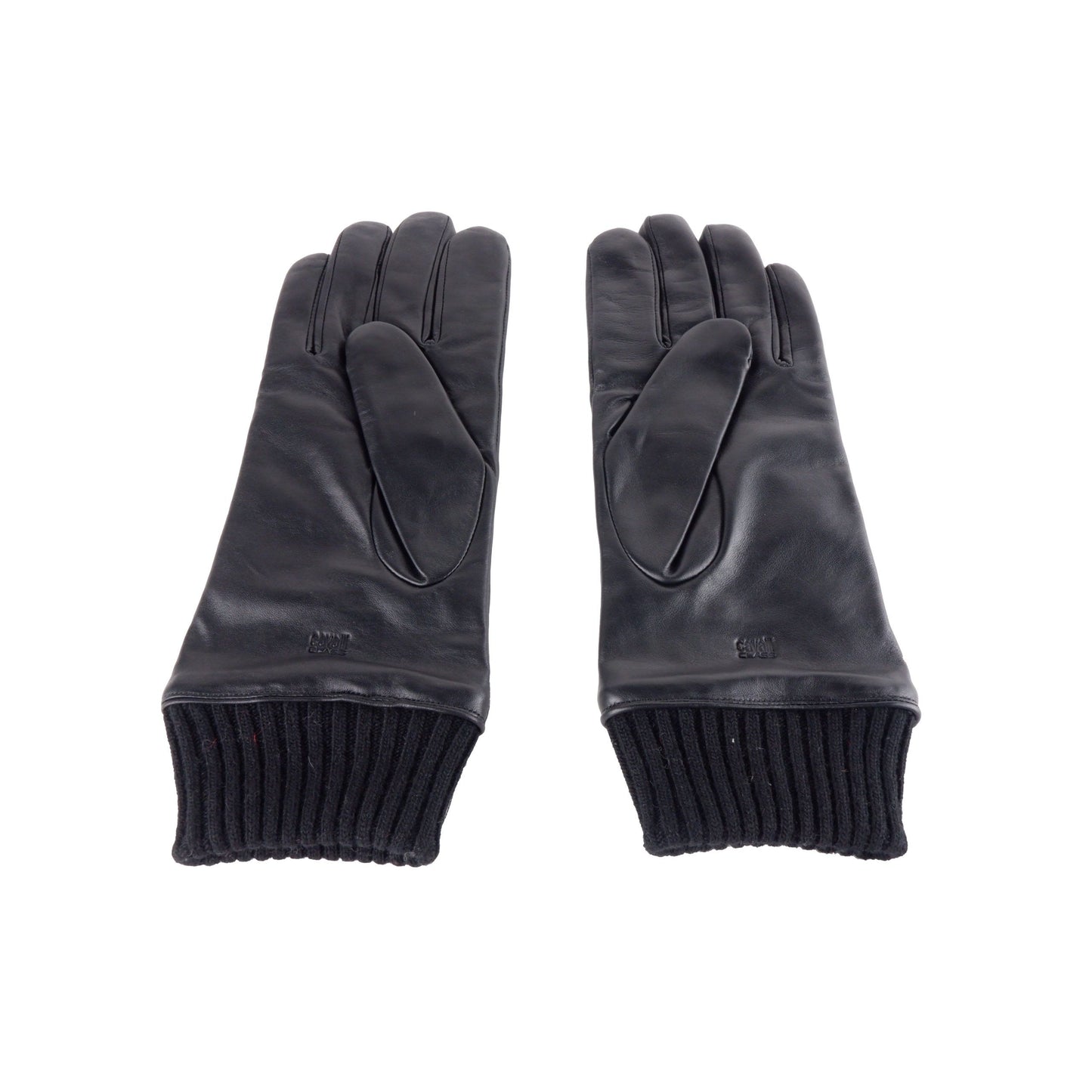Black Leather Di Lambskin Glove