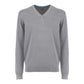 Chic Gray Cotone Sweatshirt - Men's Casual Wear