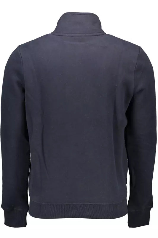 Elevate Your Style with a Versatile Blue Zip Sweatshirt