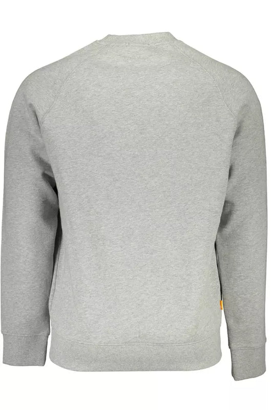 Eco-Conscious Gray Crewneck Sweater