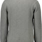 Sleek Gray Round Neck Sweater