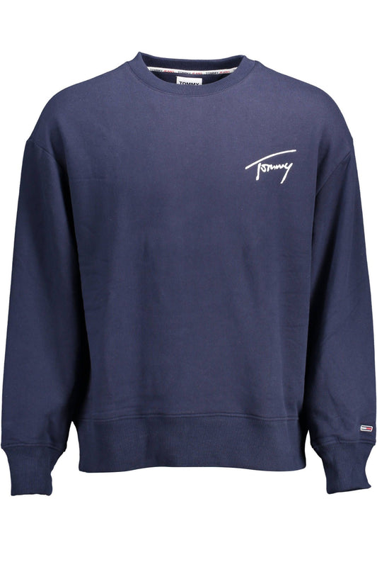 Classic Blue Embroidered Sweatshirt