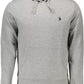 Classic Hooded Gray Cotton Sweatshirt