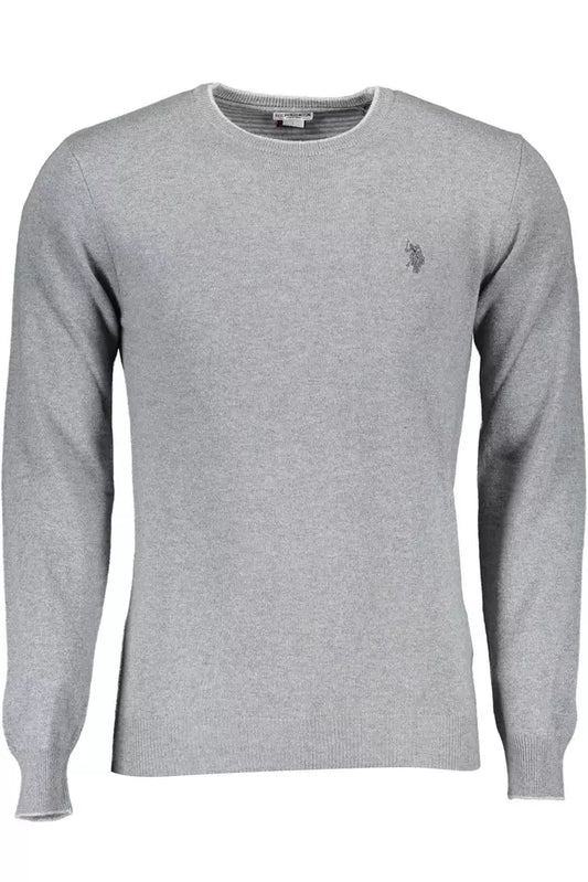 Elegant Slim Fit Sweater with Contrast Details