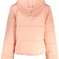 Chic Pink Hooded Long-Sleeved Jacket