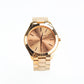 MK3197 Slim Runway Mono Rose Gold-Toned Stainless Steel Watch