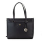 Maisie Large Black Leather 3 in 1 Multifunctional Purse Tote Bag